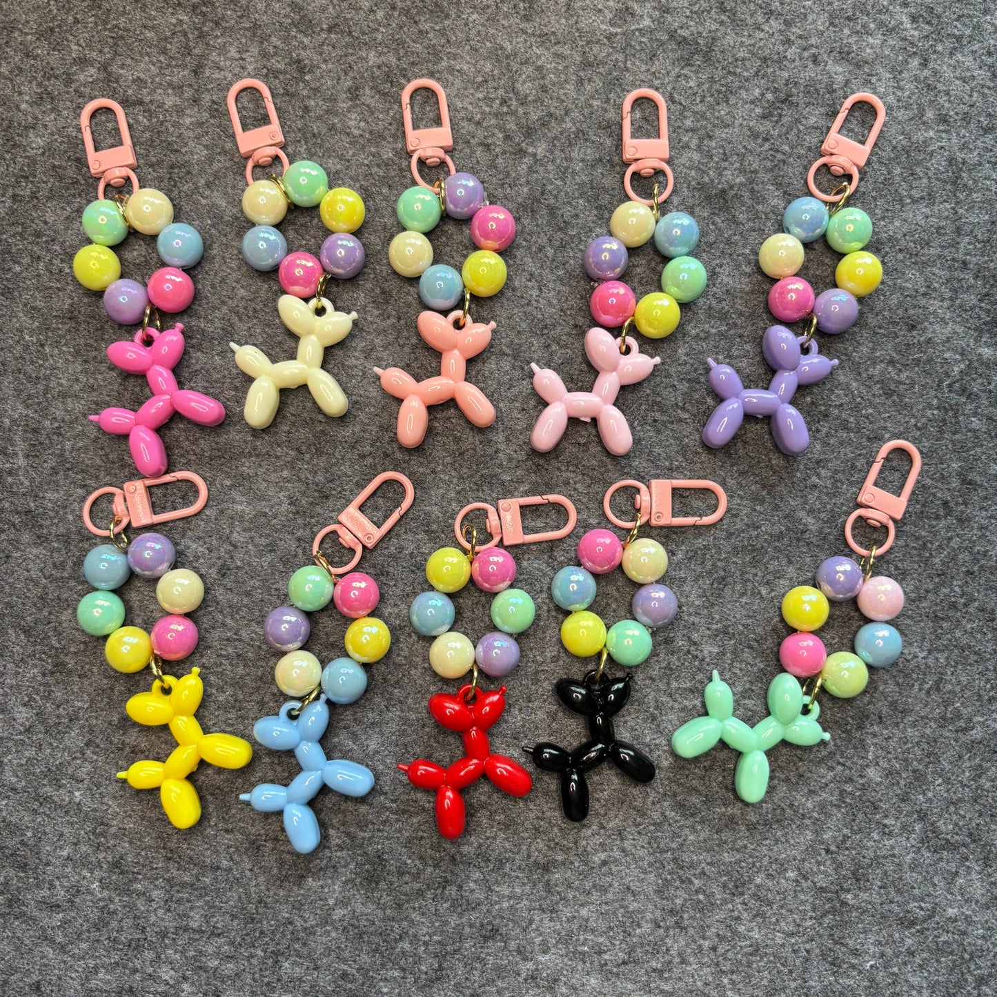 Ballonghund, hänge till nyckelknippa