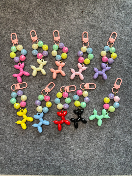 Ballonghund, hänge till nyckelknippa