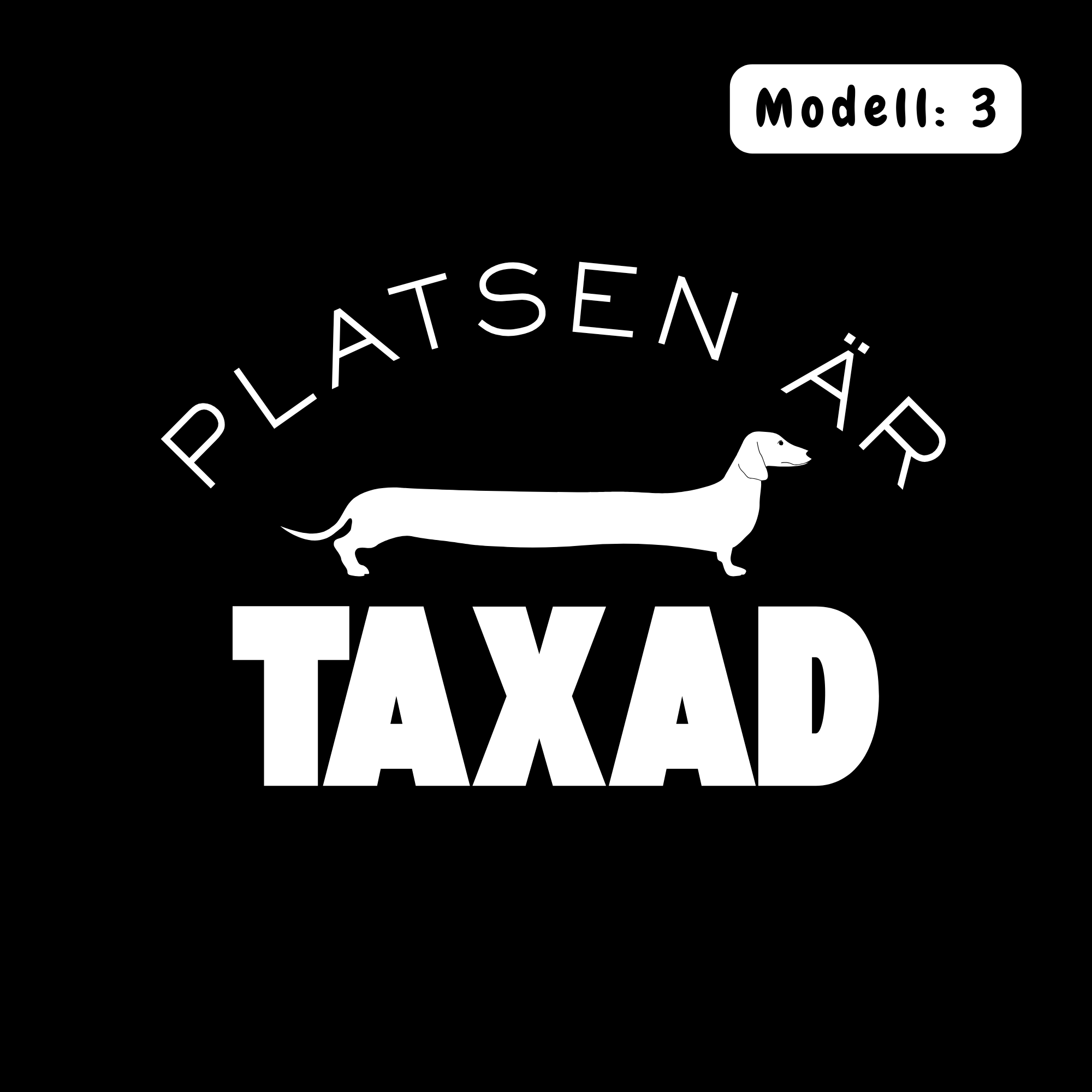 Platsen är taxad – Kuddfodral 45×45 cm Kuddfodral