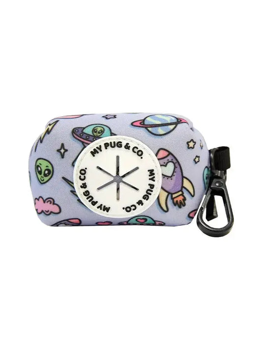 My Pug & Co. - Hundbajsväska Hållare | Tillbehör för hundar | Hundbajspåsedispenser | Hundtillbehör | Hundbajsväska Hållare | Hundtillbehör för hundbajsväskor Aliens Exist 